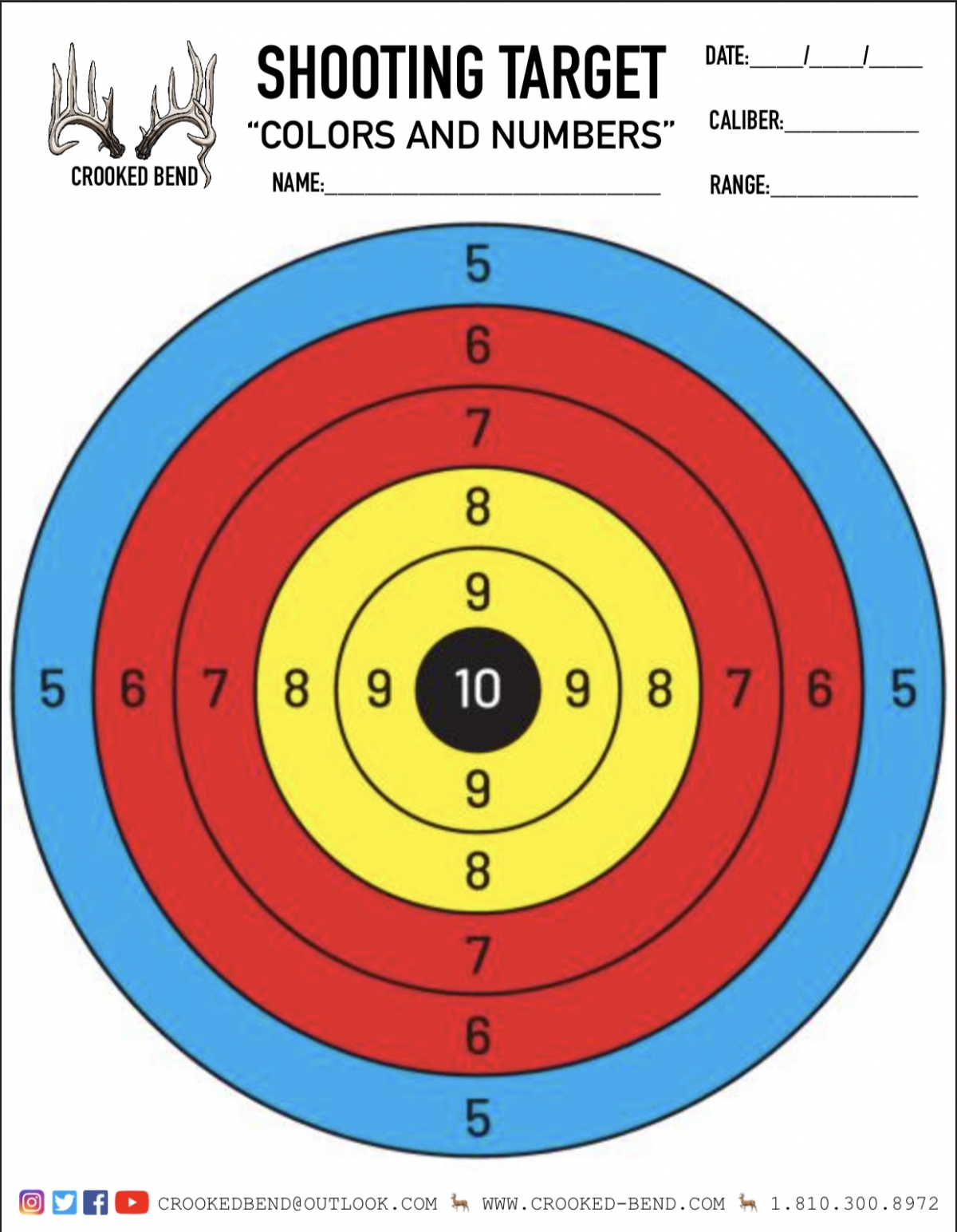 Target ColorsandNumbers