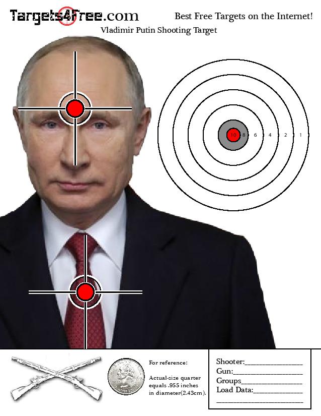 Target Vladimir Putin